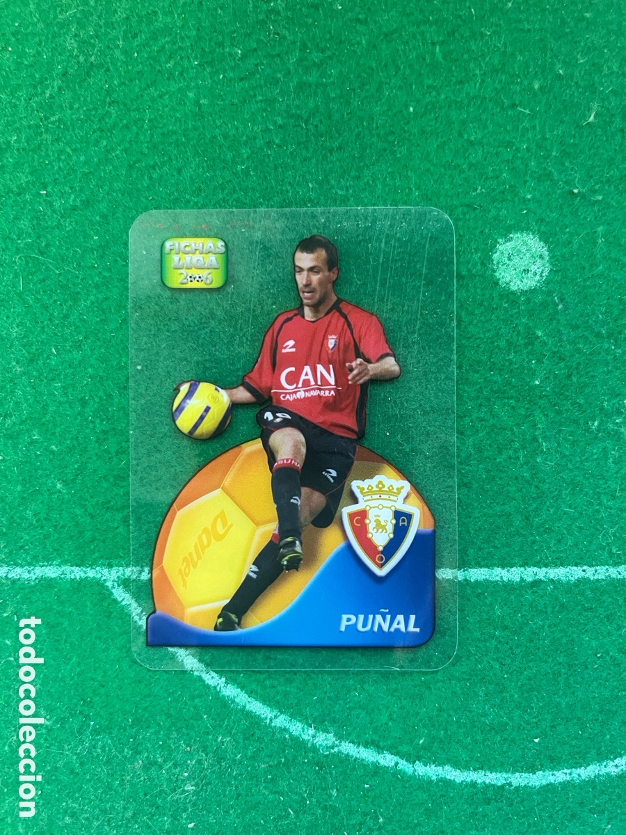 Cromos de f&uacute;tbol: 405 PU&Ntilde;AL OSASUNA LAS FICHAS DE LA LIGA 2005 2006 MUNDICROMO LAMINCARDS DANET