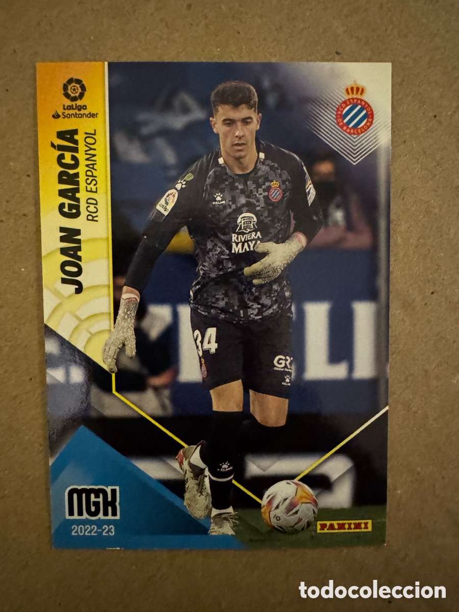 Cromos de f&uacute;tbol: Megacracks 22 23 2022 2023 # 156 Joan Garc&iacute;a RCD Espanyol 2a Segunda 2 Edici&oacute;n