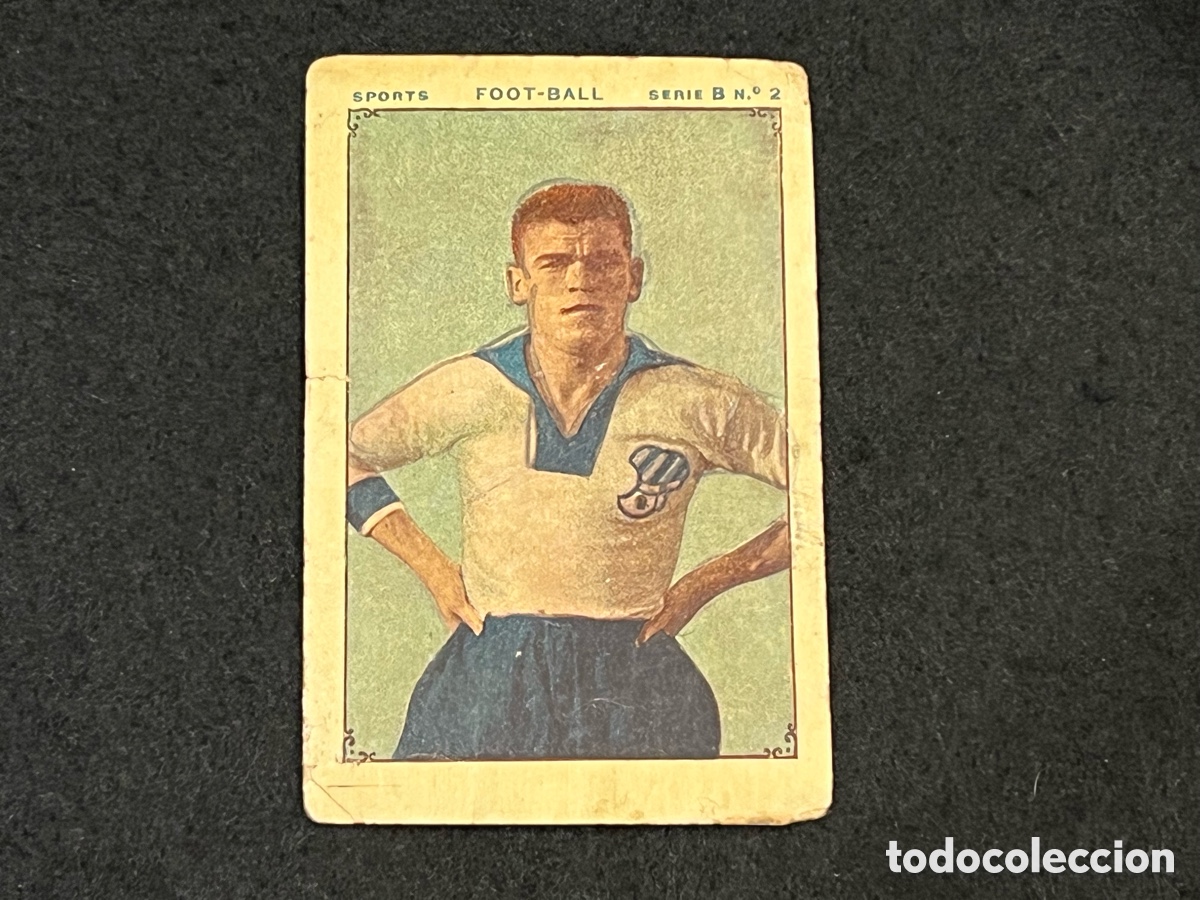 Cromos de f&uacute;tbol: CROMO MANUEL CROS CD EUROPA CHOCOLATE JUNCOSA FUTBOL ANTIGUO SPORTS FOOTBALL SERIE B N&Uacute;MERO 2