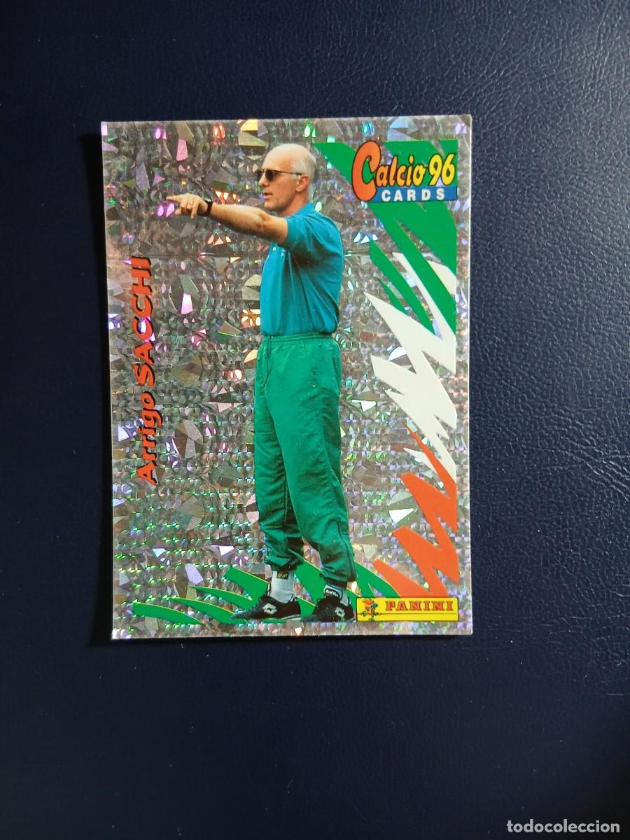Cromos de f&uacute;tbol: 115 Arrigo Sacchi - Italia - Calcio Cards 96 - Panini - Calciatori 1995 1996