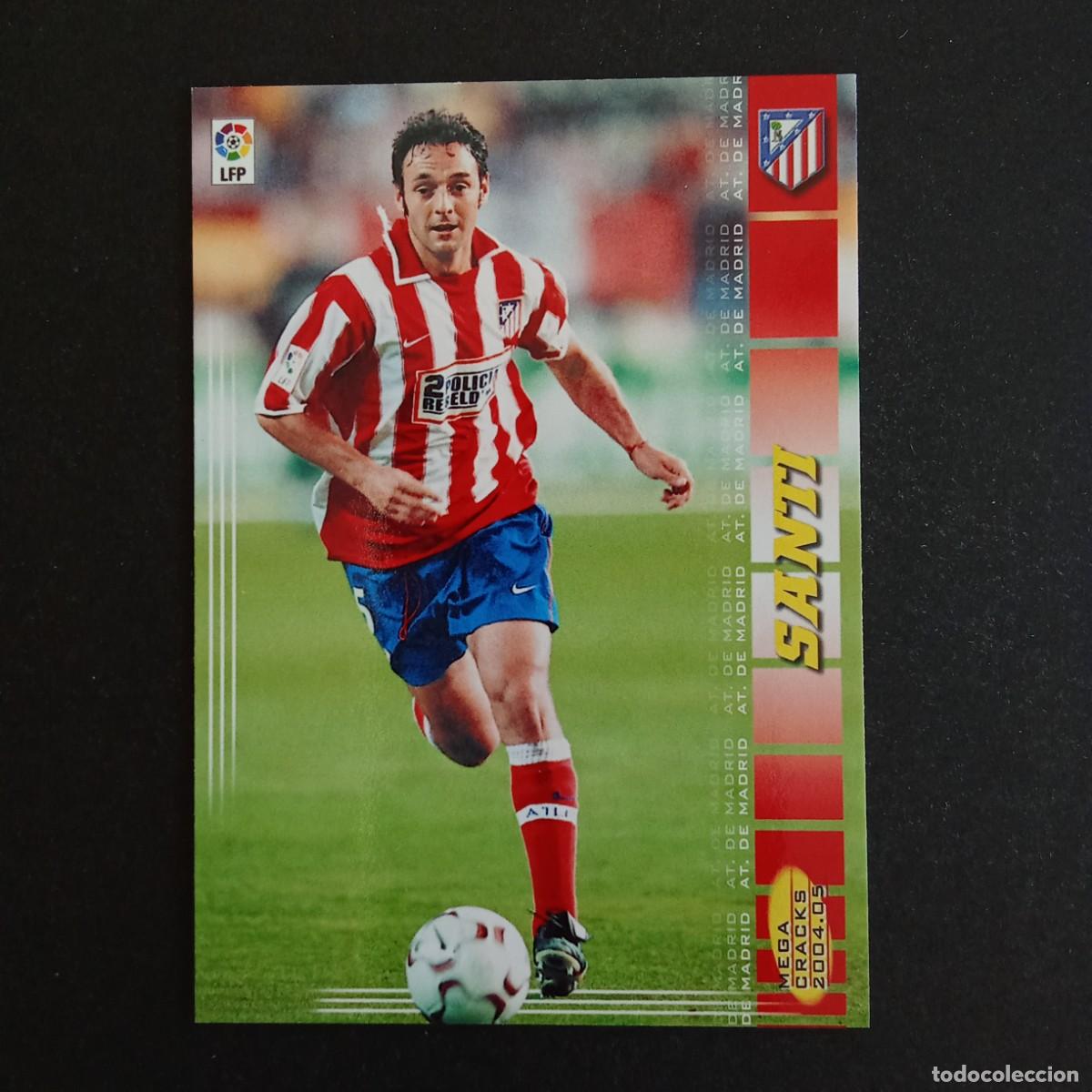 Cromos de f&uacute;tbol: 39 SANTI ATLETICO MADRID LIGA 2004 2005 04 05 MEGACRACKS PANINI -