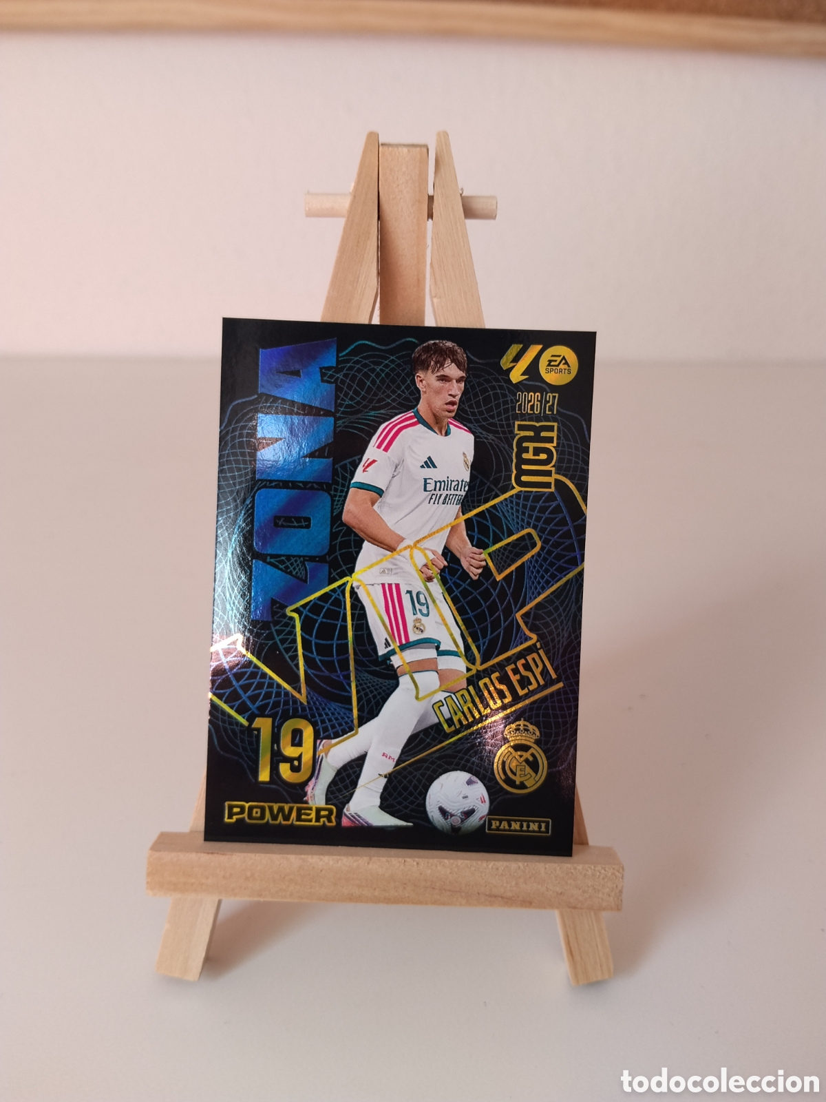 Cromos de f&uacute;tbol: Carlos Espi zona Vip Power megacrcak 26/27