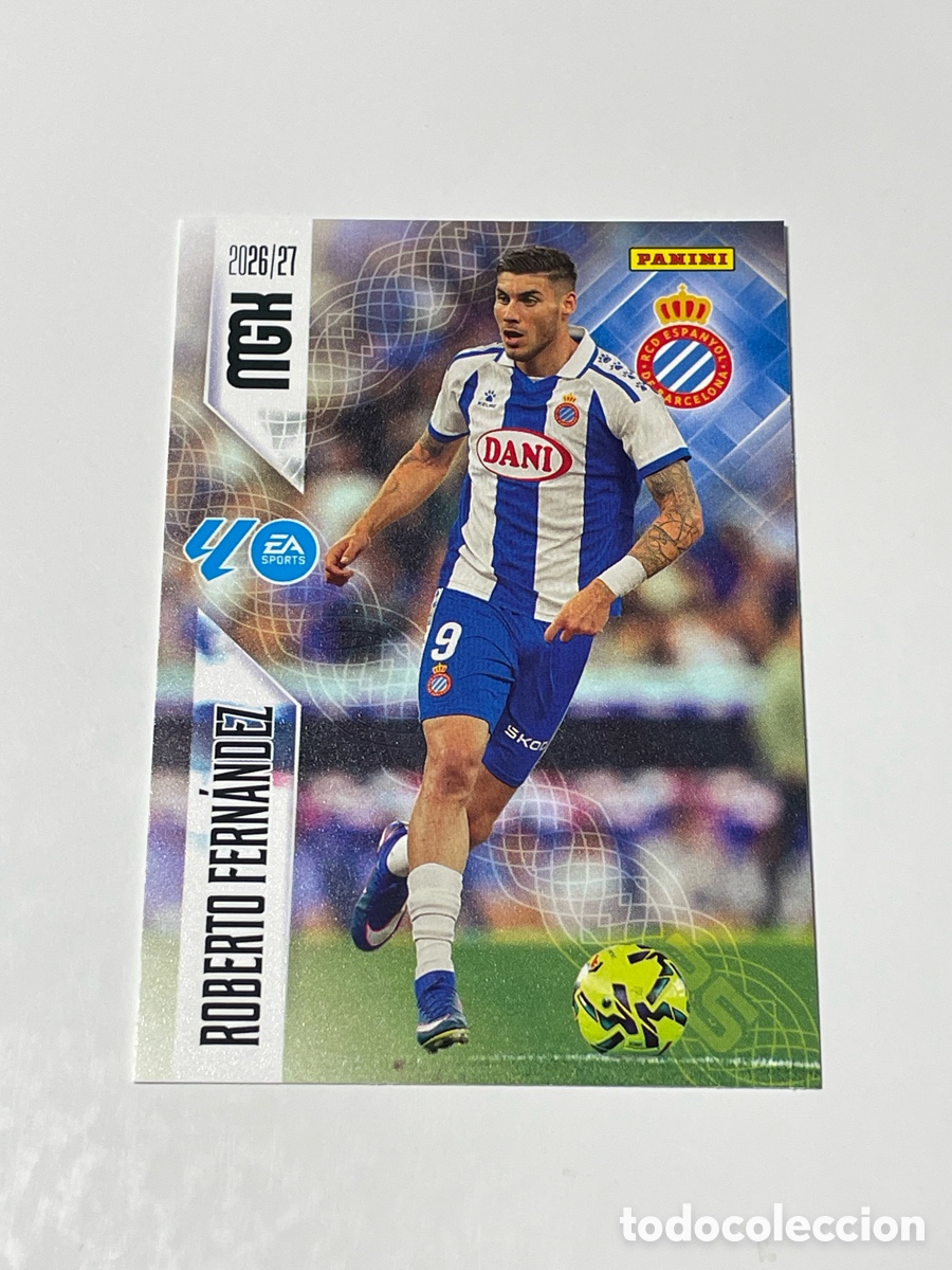 Cromos de f&uacute;tbol: Roberto Fern&aacute;ndez Espanyol Panini Megacracks 26/27 #178