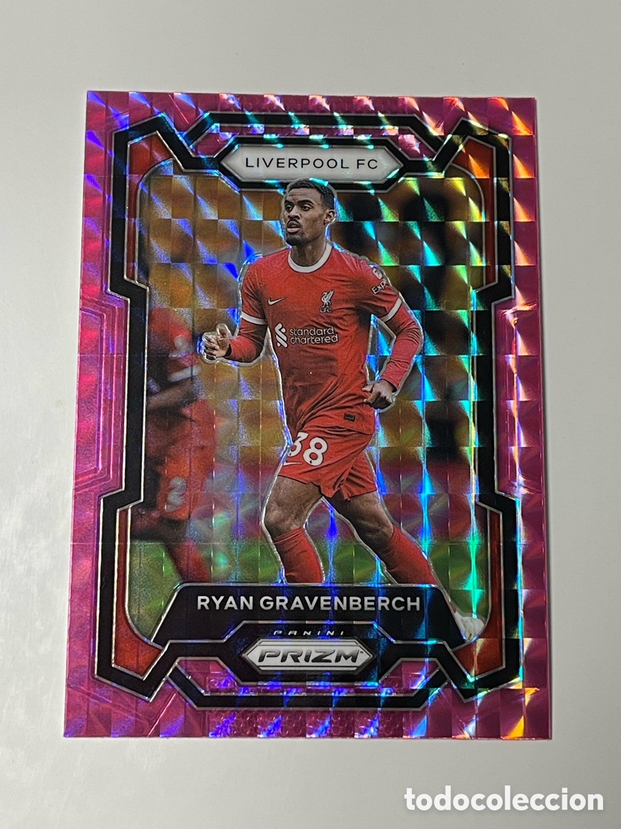 Cromos de f&uacute;tbol: Ryan Gravenberch Liverpool Panini Prizm 23/24 #89