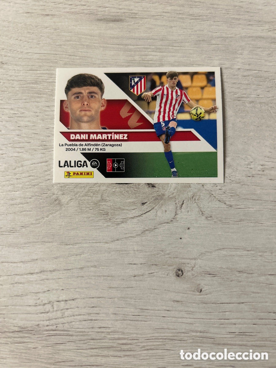 Cromos de f&uacute;tbol: Dani Mart&iacute;nez 6bis 6 Bis COLOCA Atl&eacute;tico de Madrid Cuarta 4 Edici&oacute;n Liga Este 2026/27 26-27 Panini