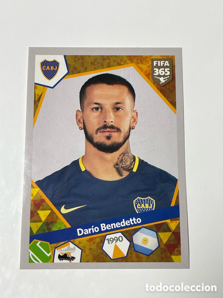 Cromos de f&uacute;tbol: Dar&iacute;o Benedetto Boca Juniors Panini 365 17/18 #42