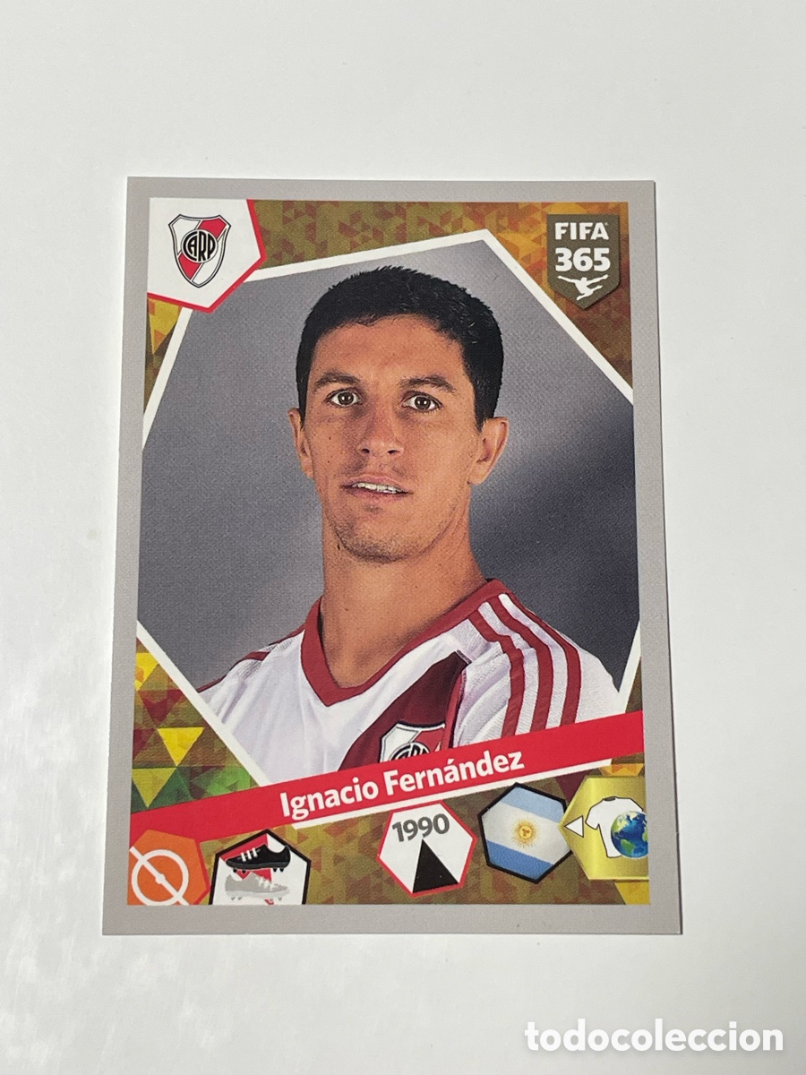 Cromos de f&uacute;tbol: Ignacio Fern&aacute;ndez River Plate Panini 365 17/18 #57