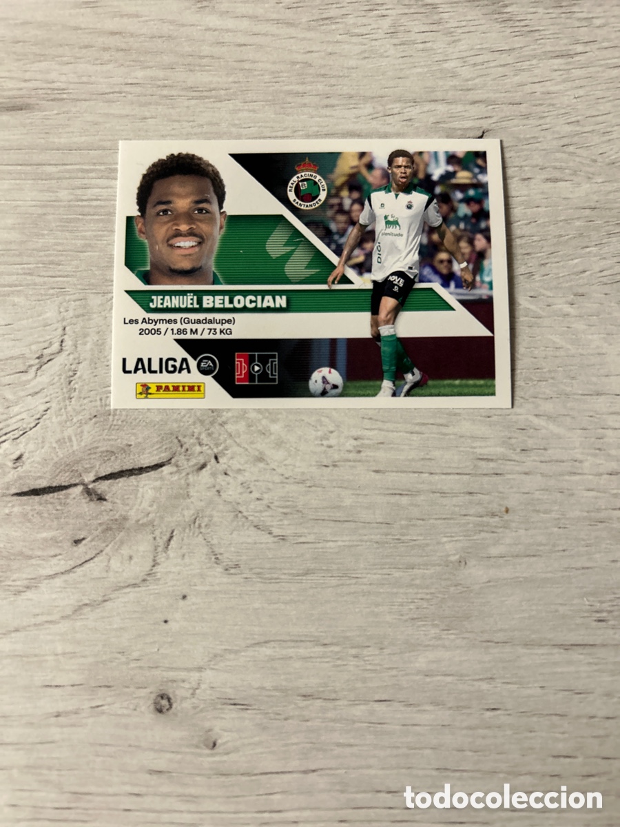 Cromos de f&uacute;tbol: Belocian 47 &Uacute;ltimos Fichajes Racing Cuarta 4 Edici&oacute;n Liga Este 2026/27 26-27 Panini