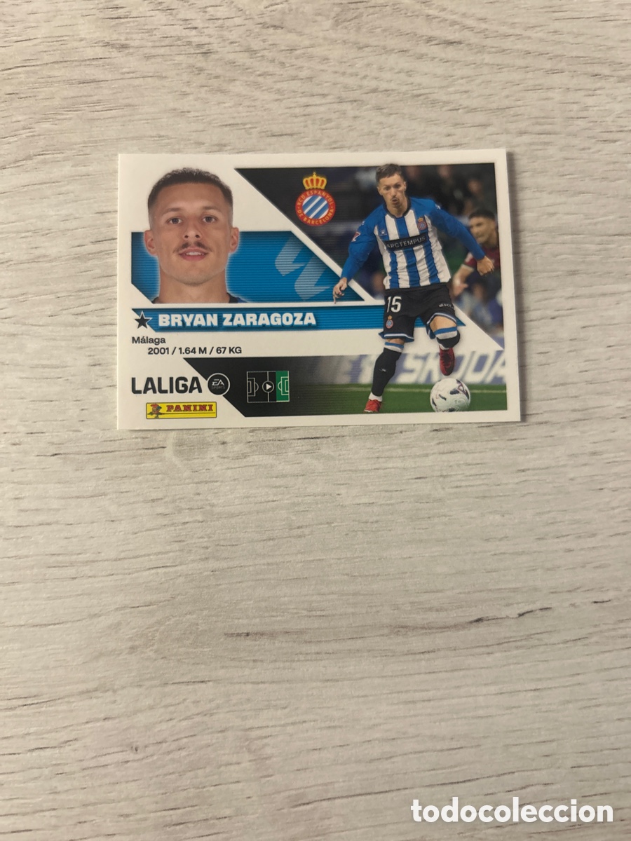 Cromos de f&uacute;tbol: Bryan Zaragoza 50 &Uacute;ltimos Fichajes Espanyol Cuarta 4 Edici&oacute;n Liga Este 2026/27 26-27 Panini