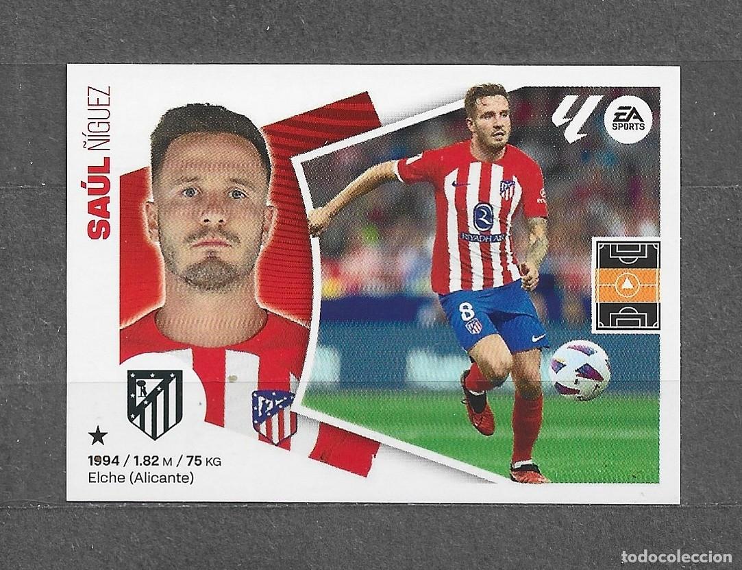 Cromos de f&uacute;tbol: Liga este 24/25 - Sa&uacute;l - N&ordm; 12b - Atl&eacute;tico de Madrid