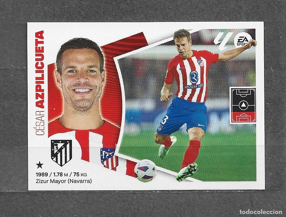 Cromos de f&uacute;tbol: Liga este 24/25 - Azpilicueta - N&ordm; 6 - Atl&eacute;tico de Madrid