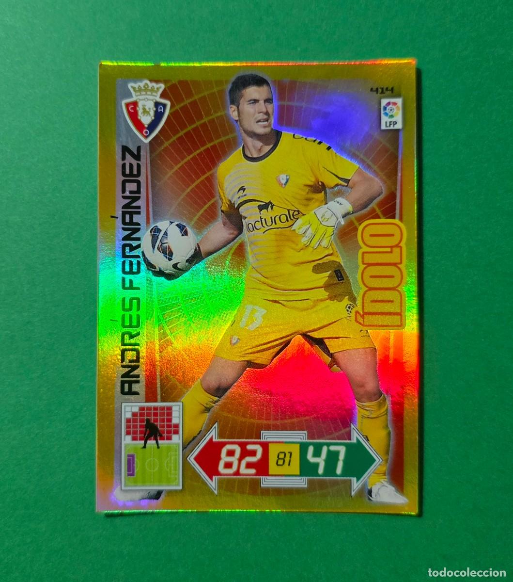 Cromos de f&uacute;tbol: 414 ANDR&Eacute;S FERN&Aacute;NDEZ (&Iacute;DOLO) - OSASUNA - ADRENALYN XL 2012-13 - 12/13