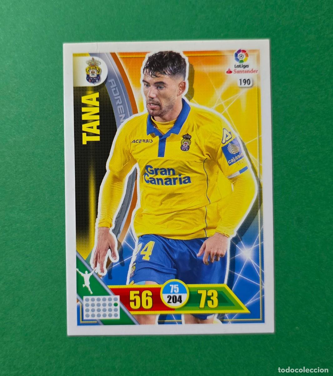 Cromos de f&uacute;tbol: 190 TANA - LAS PALMAS - ADRENALYN XL 2016-17 - 16/17