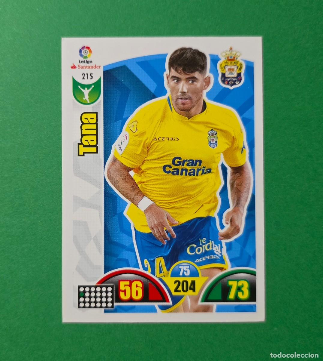 Cromos de f&uacute;tbol: 215 TANA - LAS PALMAS - ADRENALYN XL 2017-18 - 17/18