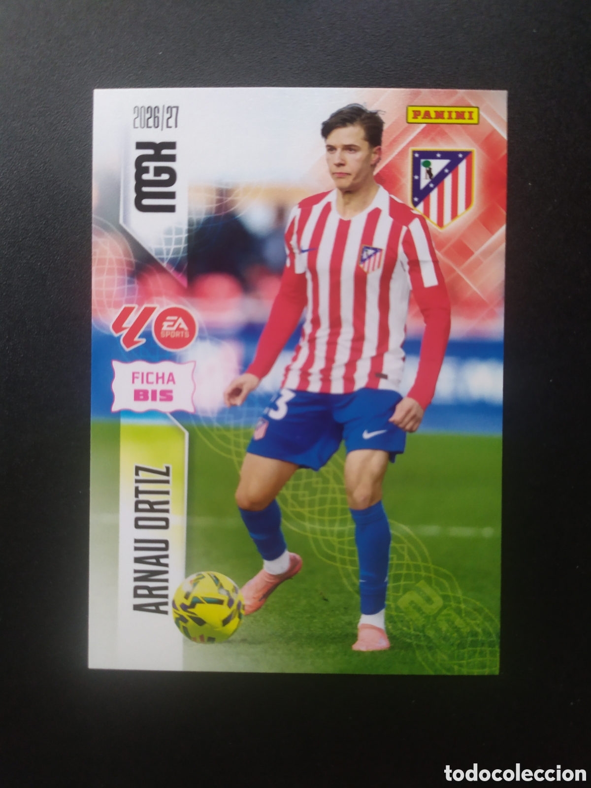 Cromos de f&uacute;tbol: Megacracks 2026 2027 26 27 panini Arnau Ortiz n&deg; 68 bis Atl&eacute;tico Madrid