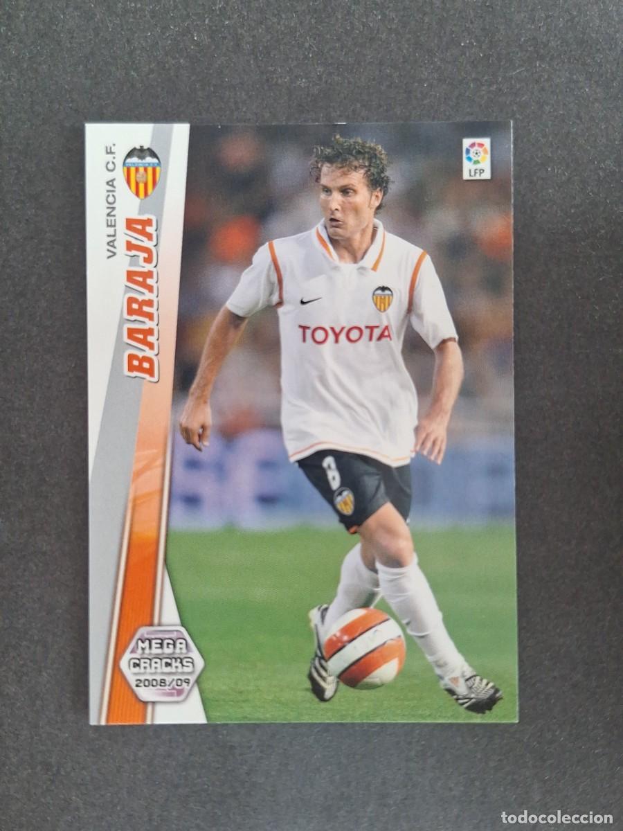 Cromos de f&uacute;tbol: L2 BARAJA VALENCIA C. F. 316 PANINI MEGACRACKS 2008 2009 08 09