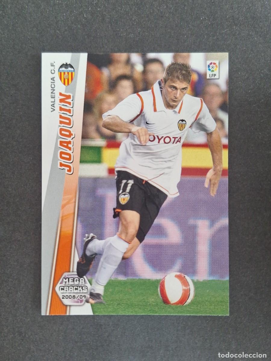 Cromos de f&uacute;tbol: L2 JOAQUIN VALENCIA C. F. 318 PANINI MEGACRACKS 2008 2009 08 09