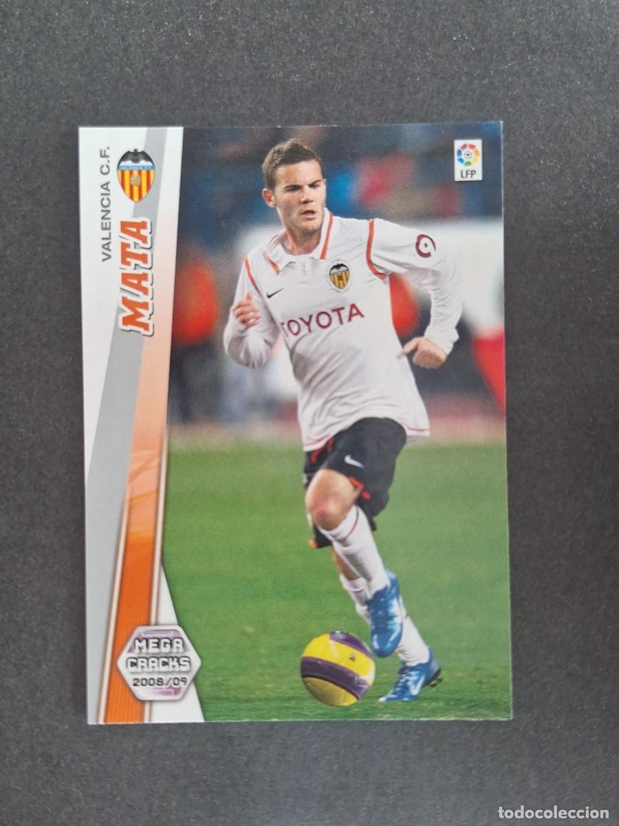 Cromos de f&uacute;tbol: L2 MATA VALENCIA C. F. 321 PANINI MEGACRACKS 2008 2009 08 09
