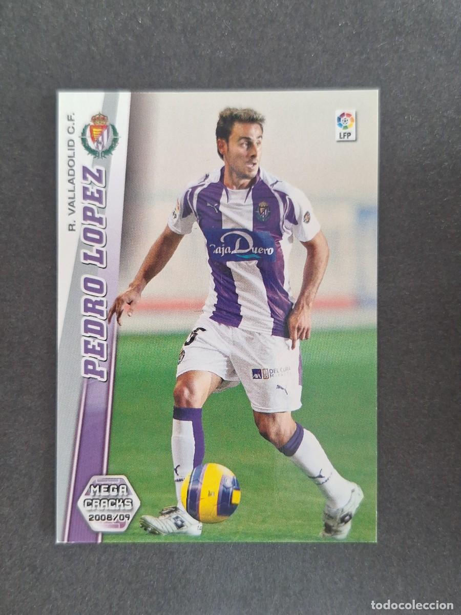 Cromos de f&uacute;tbol: L2 PEDRO LOPEZ REAL VALLADOLID 327 PANINI MEGACRACKS 2008 2009 08 09