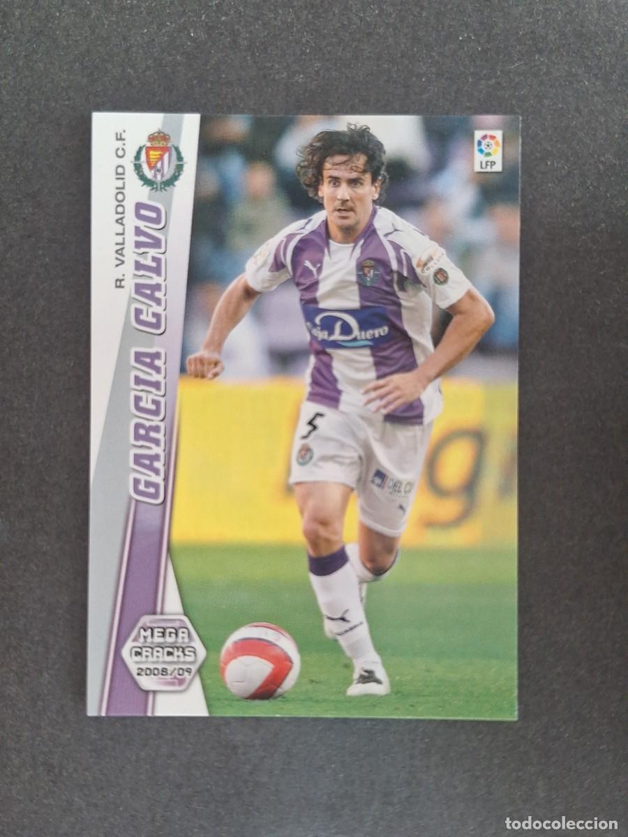Cromos de f&uacute;tbol: L2 GARCIA CALVO REAL VALLADOLID 329 PANINI MEGACRACKS 2008 2009 08 09
