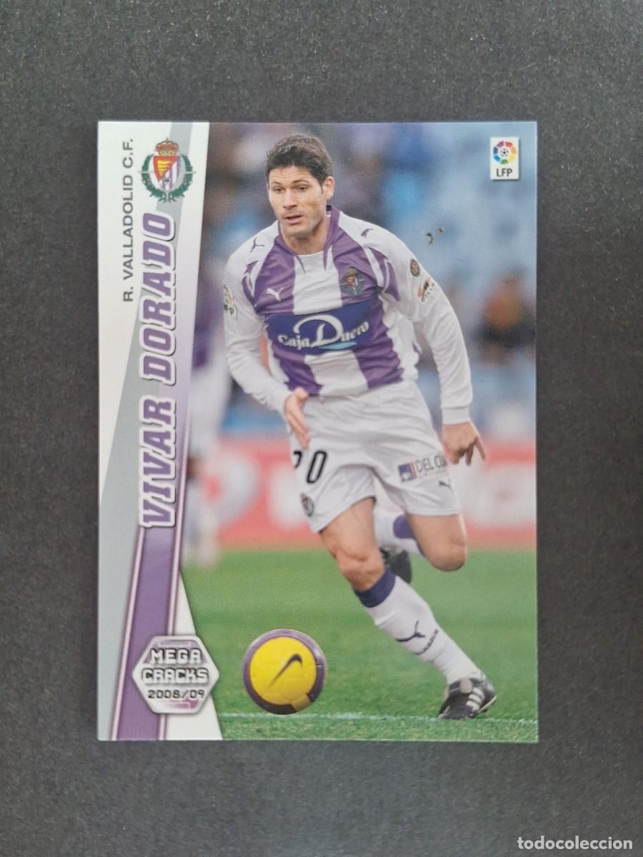 Cromos de f&uacute;tbol: L2 VIVAR DORADO REAL VALLADOLID 333 PANINI MEGACRACKS 2008 2009 08 09