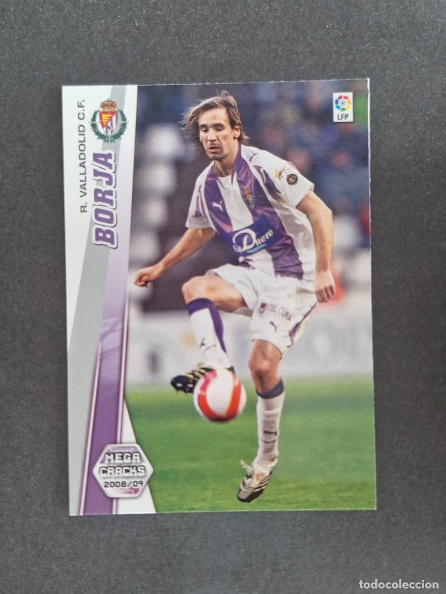 Cromos de f&uacute;tbol: L2 BORJA REAL VALLADOLID 335 PANINI MEGACRACKS 2008 2009 08 09