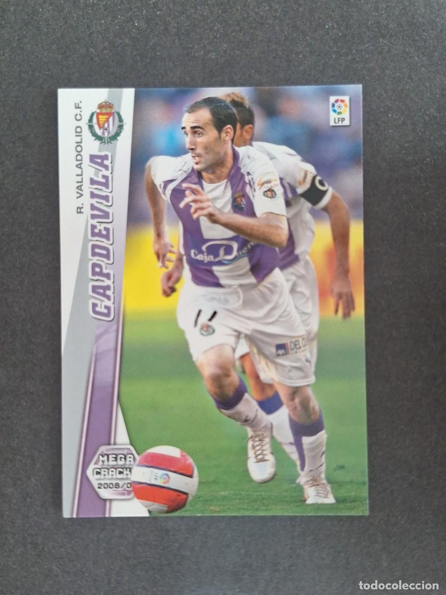 Cromos de f&uacute;tbol: L2 CAPDEVILA REAL VALLADOLID 336 PANINI MEGACRACKS 2008 2009 08 09