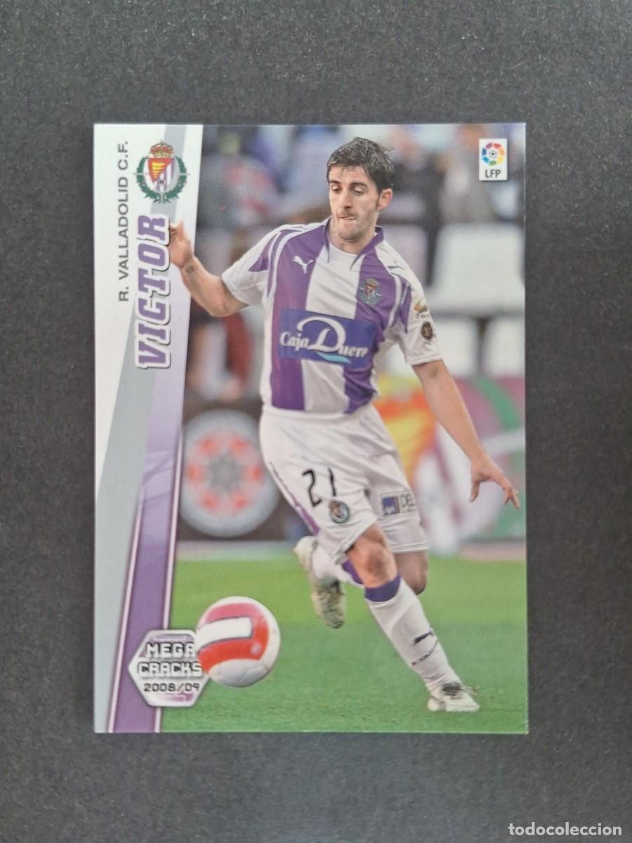 Cromos de f&uacute;tbol: L2 VICTOR REAL VALLADOLID 339 PANINI MEGACRACKS 2008 2009 08 09