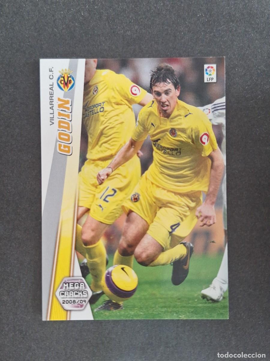 Cromos de f&uacute;tbol: L2 GODIN VILLARREAL C. F. 348 PANINI MEGACRACKS 2008 2009 08 09