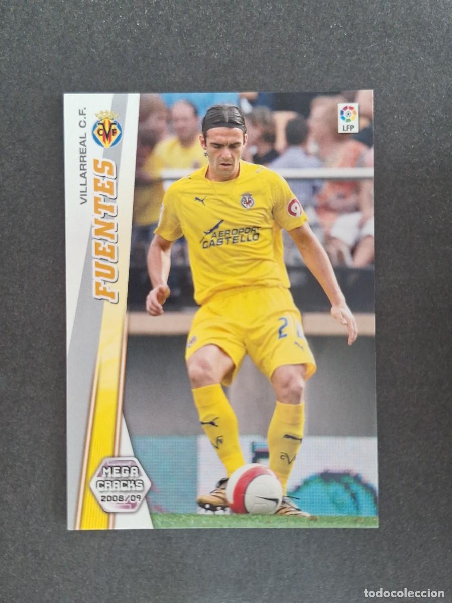 Cromos de f&uacute;tbol: L2 FUENTES VILLARREAL C. F. 349 PANINI MEGACRACKS 2008 2009 08 09