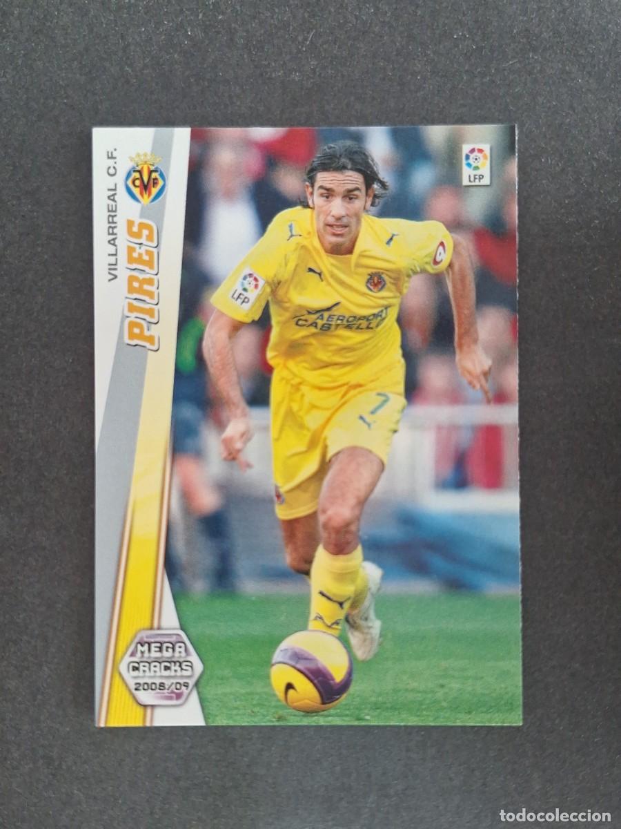 Cromos de f&uacute;tbol: L2 PIRES VILLARREAL C. F. 354 PANINI MEGACRACKS 2008 2009 08 09