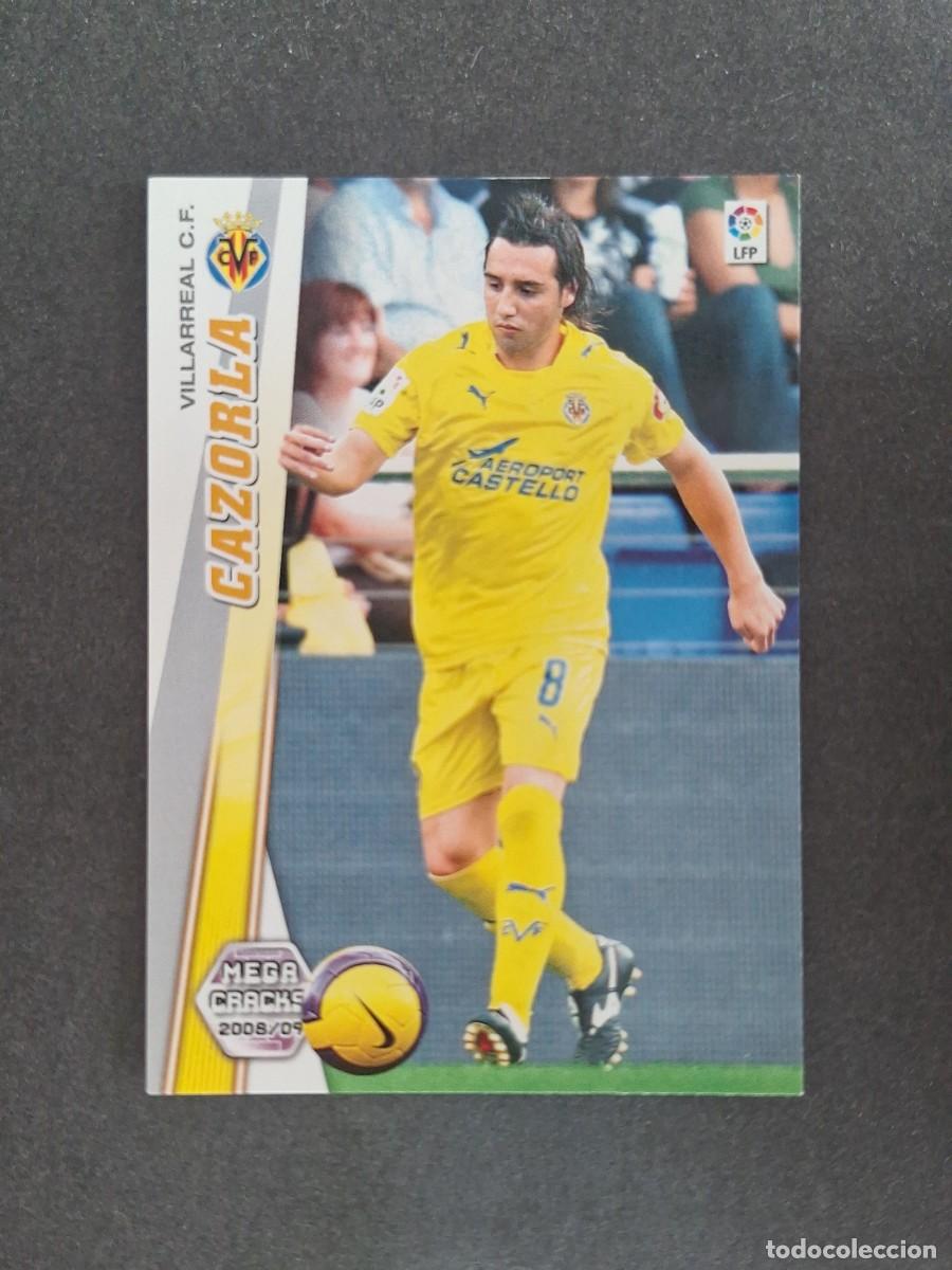 Cromos de f&uacute;tbol: L2 CAZORLA VILLARREAL C. F. 355 PANINI MEGACRACKS 2008 2009 08 09