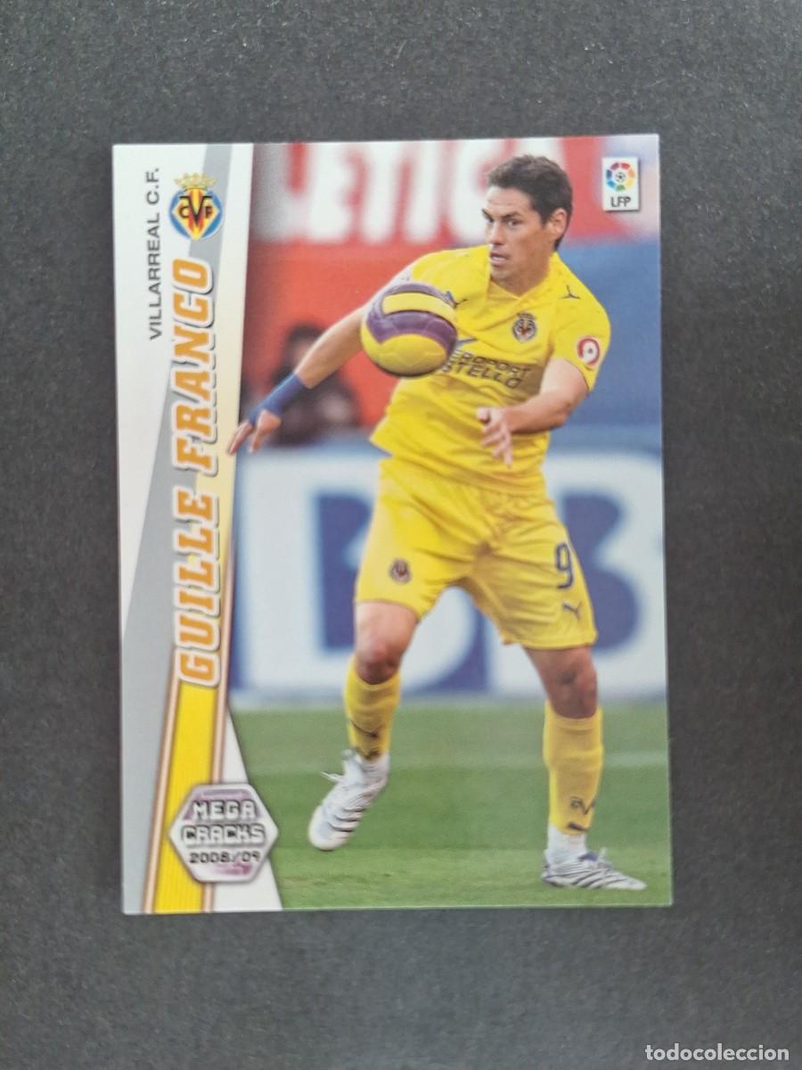 Cromos de f&uacute;tbol: L2 GUILLE FRANCO VILLARREAL C. F. 360 PANINI MEGACRACKS 2008 2009 08 09
