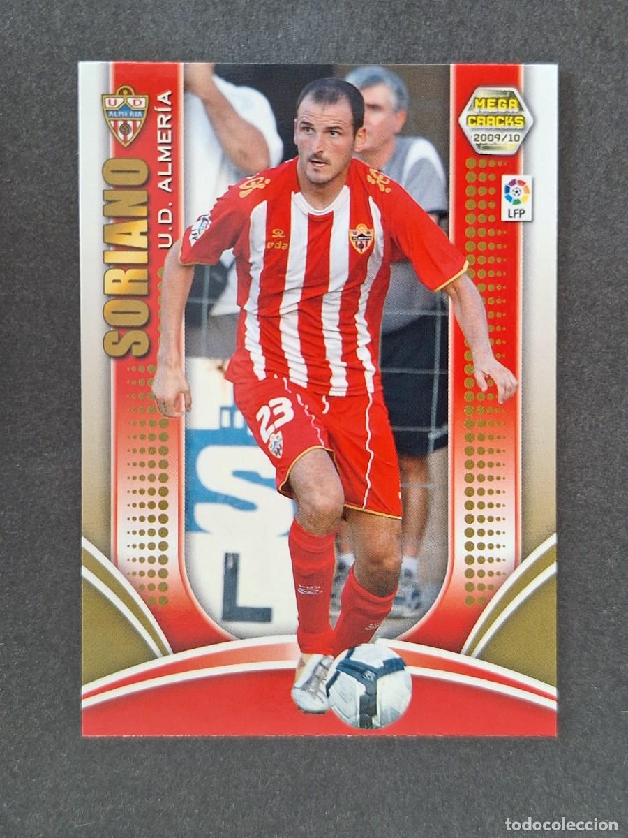 Cromos de f&uacute;tbol: L2 SORIANO U. D. ALMERIA 8 PANINI MEGACRACKS 2009 2010 09 10