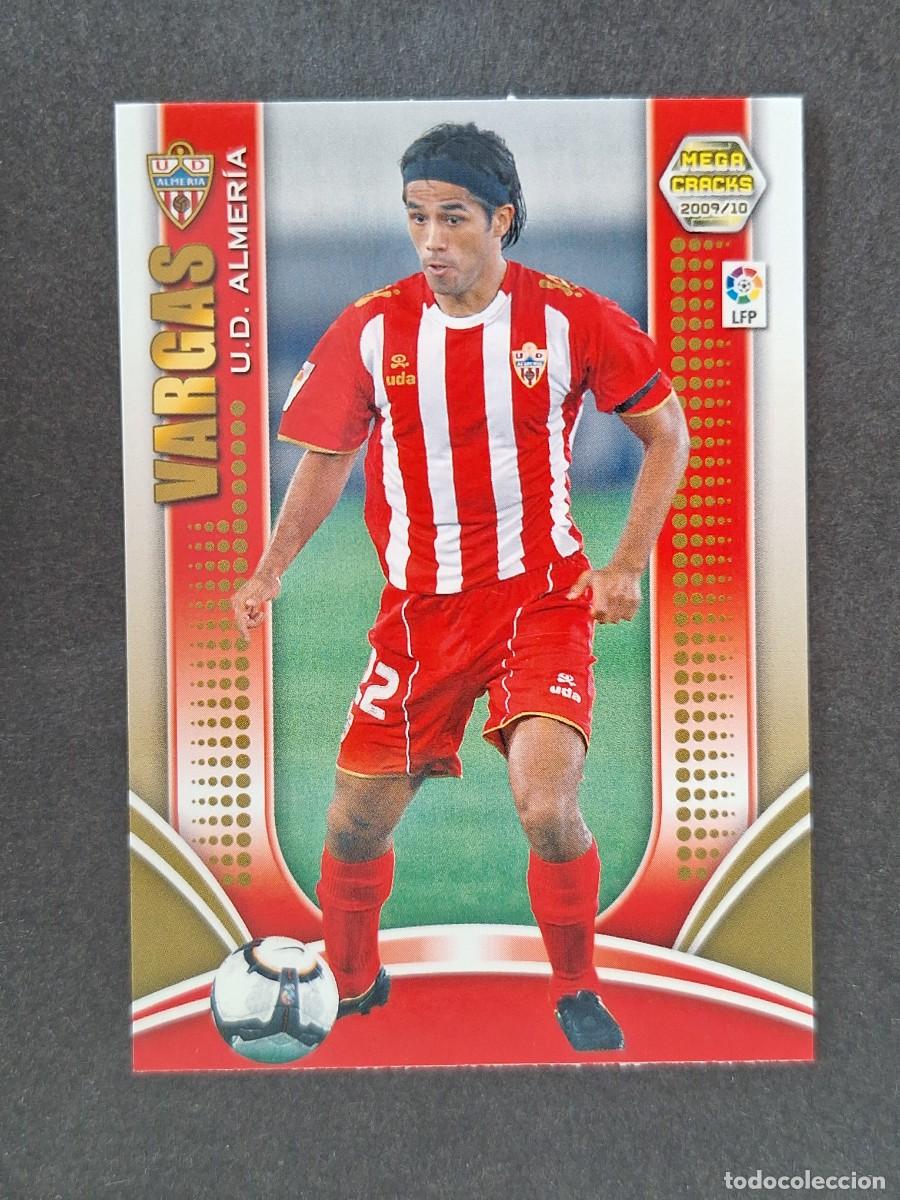 Cromos de f&uacute;tbol: L2 VARGAS U. D. ALMERIA 10 PANINI MEGACRACKS 2009 2010 09 10