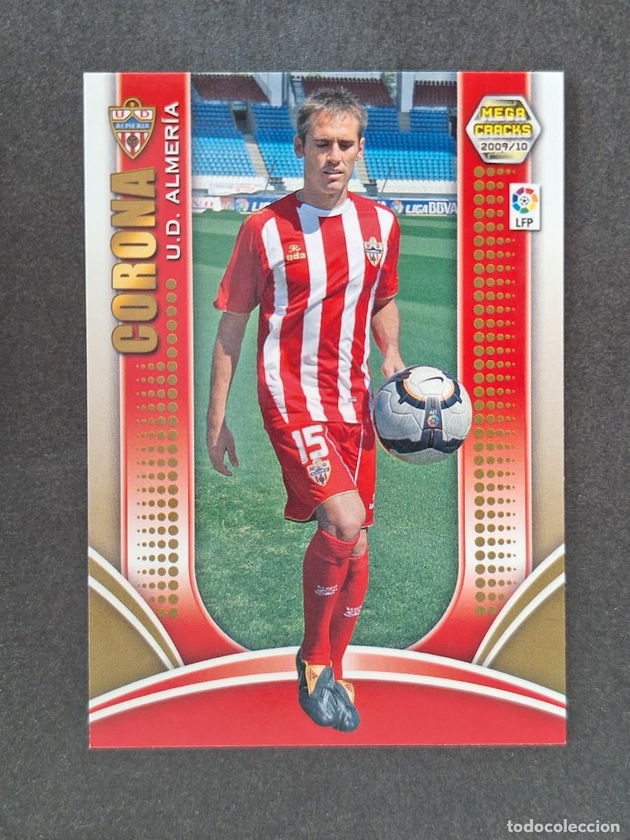 Cromos de f&uacute;tbol: L2 CORONA U. D. ALMERIA 12 PANINI MEGACRACKS 2009 2010 09 10