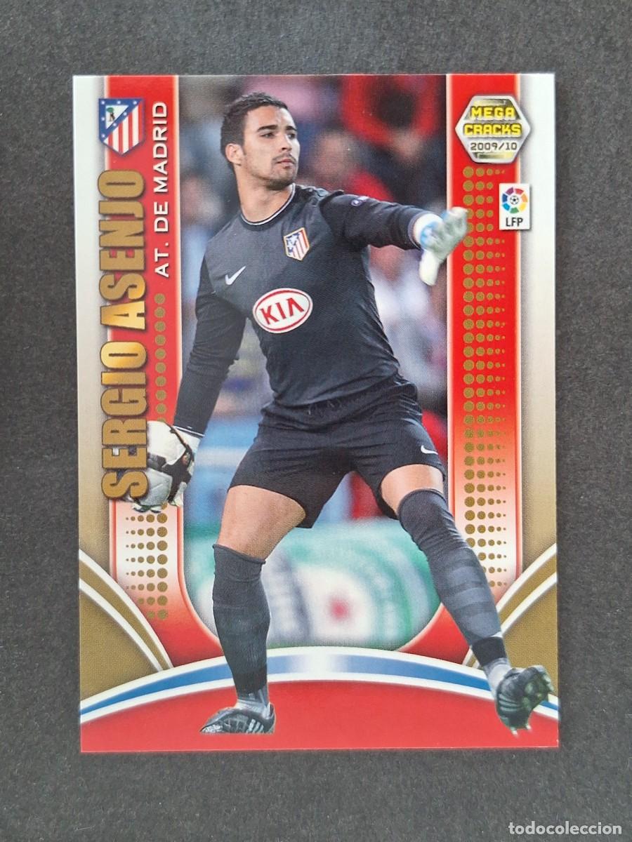 Cromos de f&uacute;tbol: L2 SERGIO ASENJO ATLETICO DE MADRID 38 PANINI MEGACRACKS 2009 2010 09 10