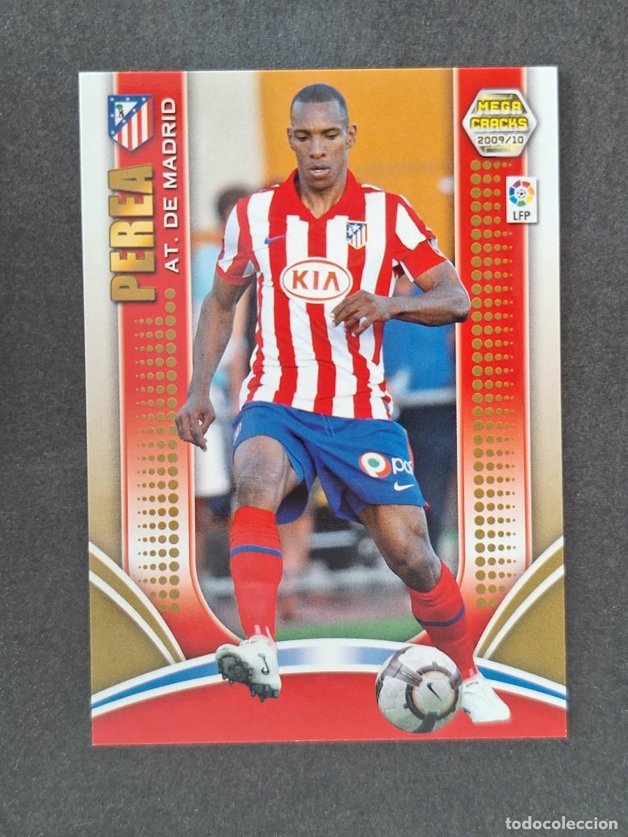 Cromos de f&uacute;tbol: L2 PEREA ATLETICO DE MADRID 40 PANINI MEGACRACKS 2009 2010 09 10