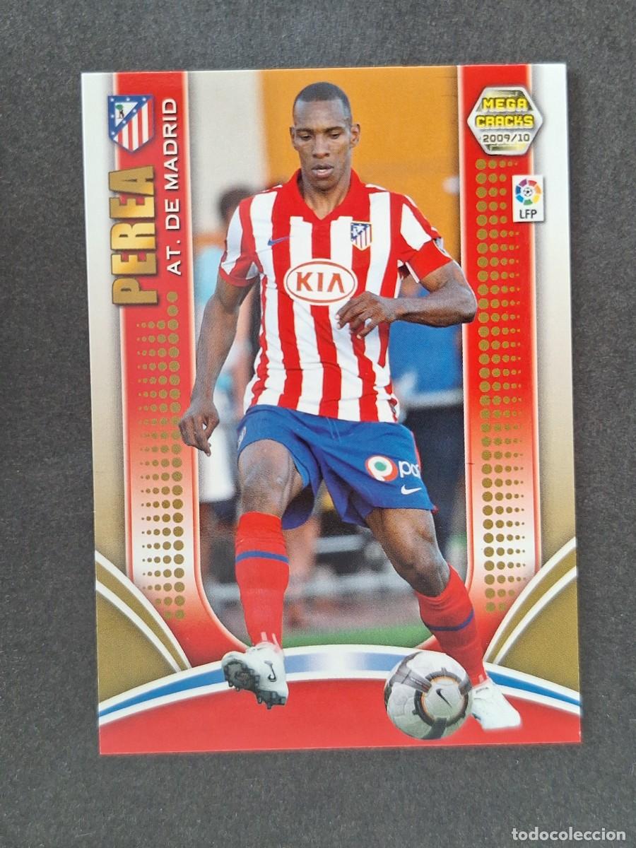 Cromos de f&uacute;tbol: L2 PEREA ATLETICO DE MADRID 40 PANINI MEGACRACKS 2009 2010 09 10