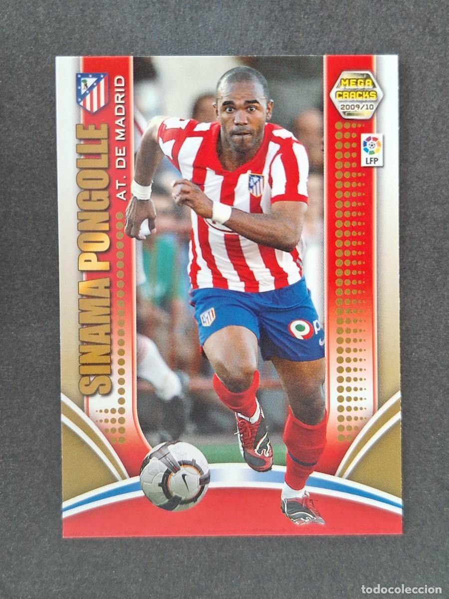 Cromos de f&uacute;tbol: L2 SINAMA PONGOLLE ATLETICO DE MADRID 54 PANINI MEGACRACKS 2009 2010 09 10