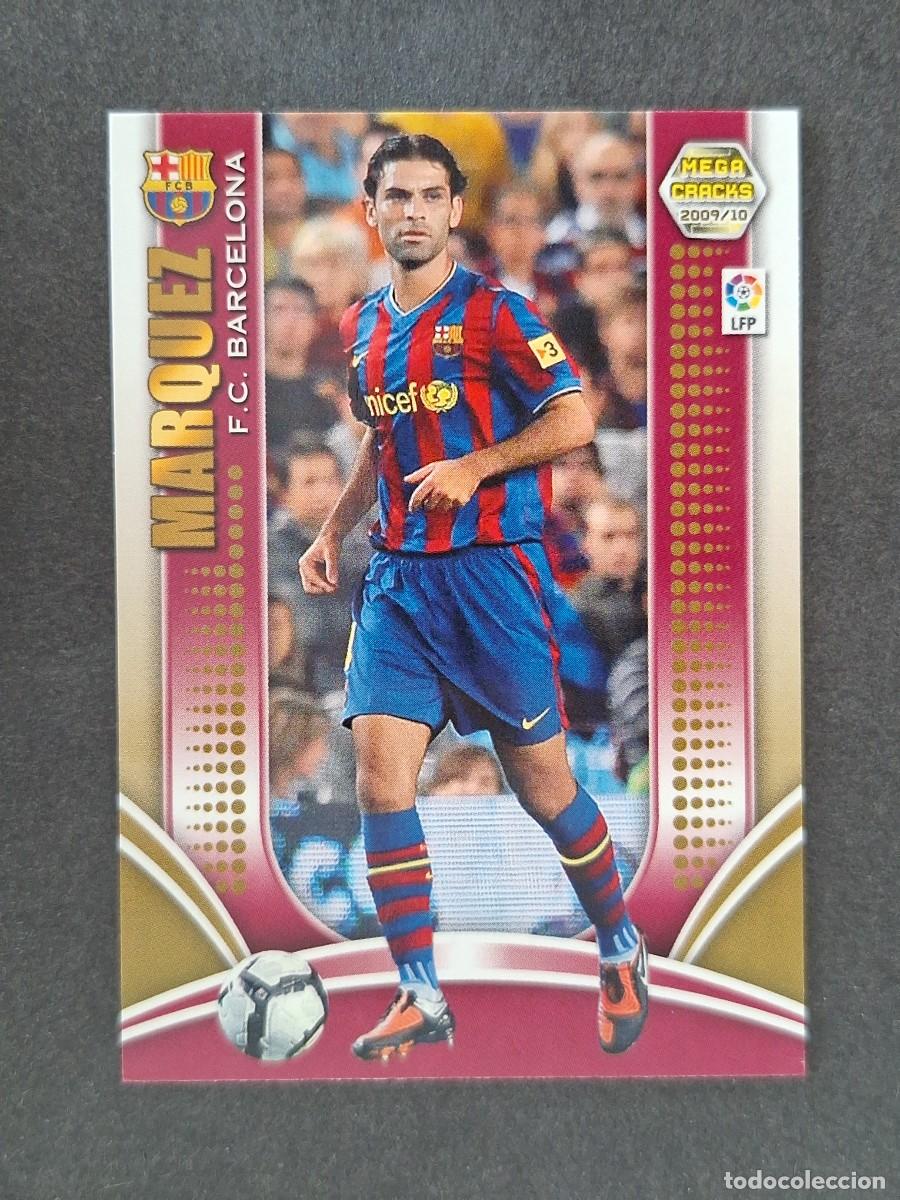 Cromos de f&uacute;tbol: L2 MARQUEZ F. C. BARCELONA 58 PANINI MEGACRACKS 2009 2010 09 10