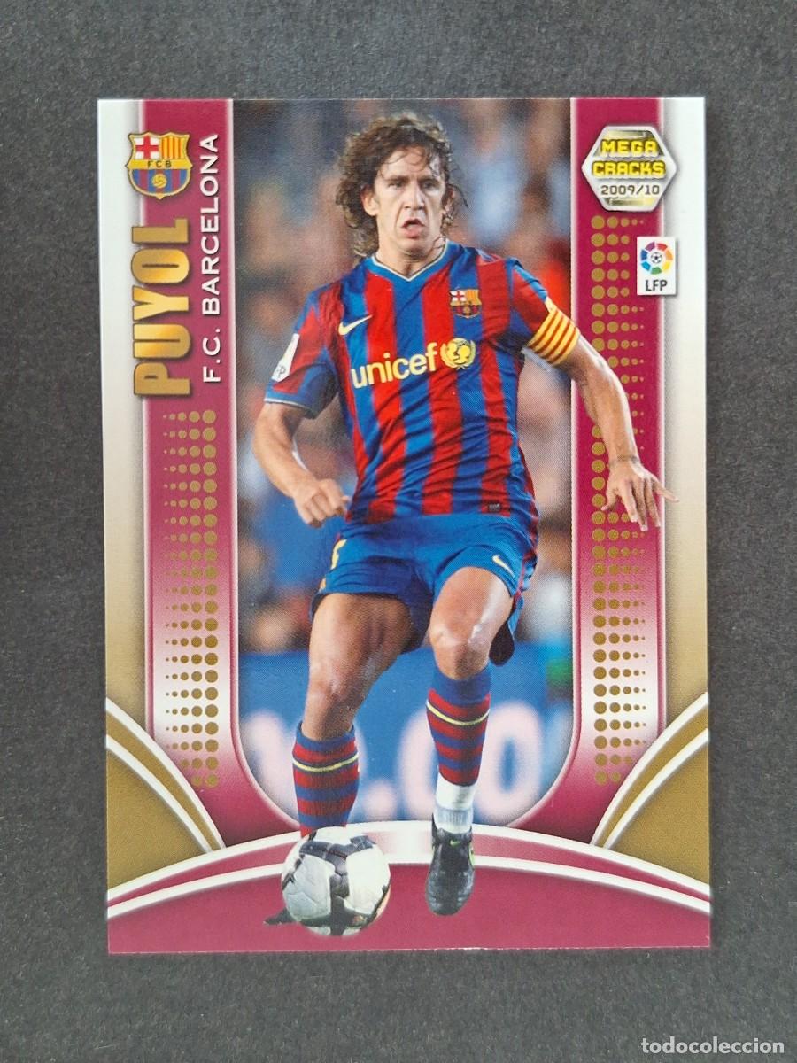 Cromos de f&uacute;tbol: L2 PUYOL F. C. BARCELONA 59 PANINI MEGACRACKS 2009 2010 09 10