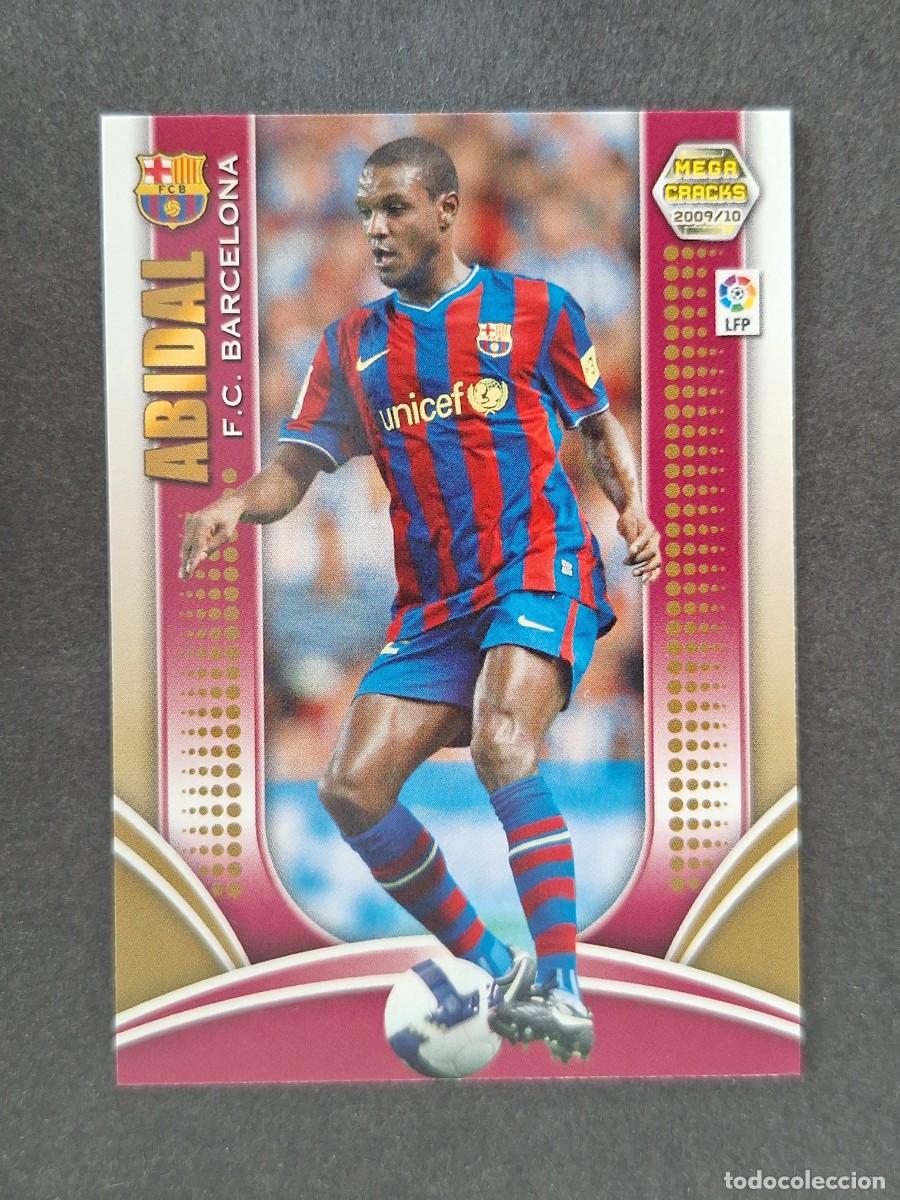 Cromos de f&uacute;tbol: L2 ABIDAL F. C. BARCELONA 62 PANINI MEGACRACKS 2009 2010 09 10