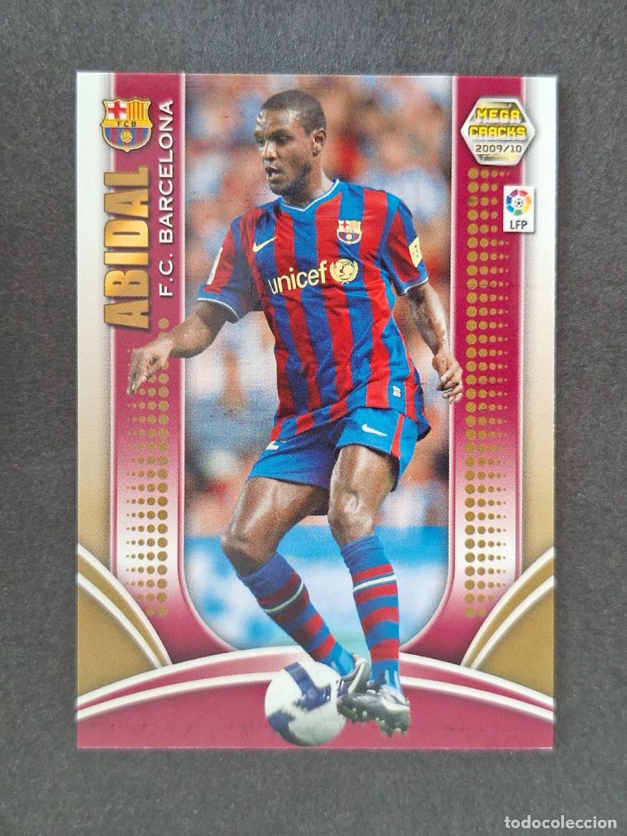 Cromos de f&uacute;tbol: L2 ABIDAL F. C. BARCELONA 62 PANINI MEGACRACKS 2009 2010 09 10
