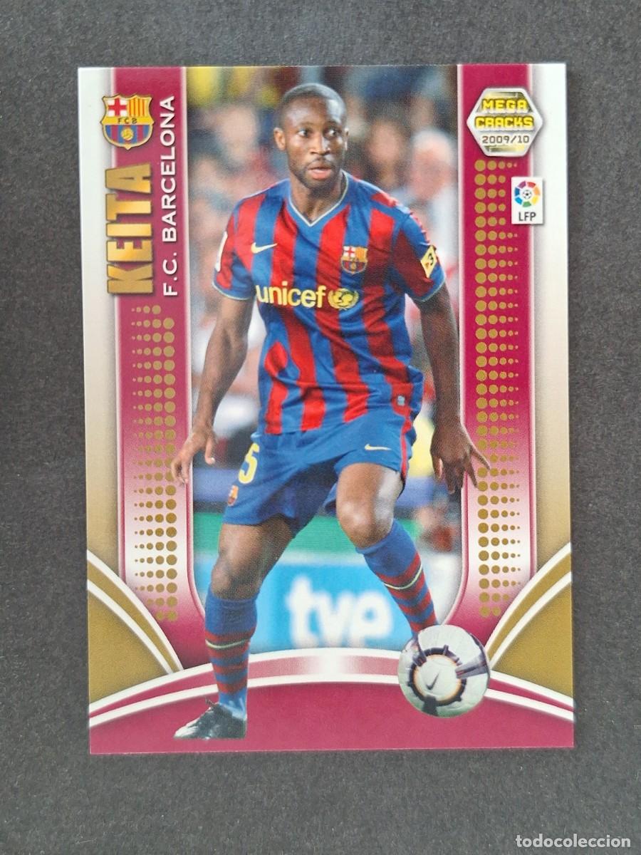 Cromos de f&uacute;tbol: L2 KEITA F. C. BARCELONA 66 PANINI MEGACRACKS 2009 2010 09 10