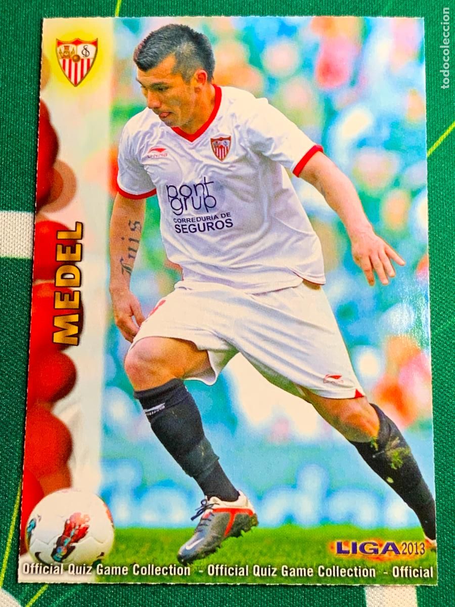 Cartes &agrave; collectionner de Football: 243 Medel Sevilla Superstar MUNDICROMO LIGA FUTBOL QUIZ GAME 2012 2013 12 13