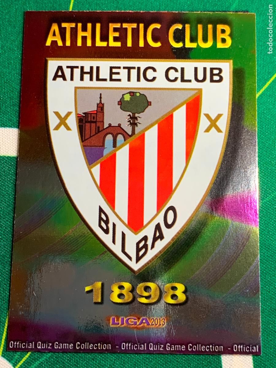 Cartes &agrave; collectionner de Football: 244 Escudo Athletic Bilbao Escudo MUNDICROMO LIGA FUTBOL QUIZ GAME 2012 2013 12 13