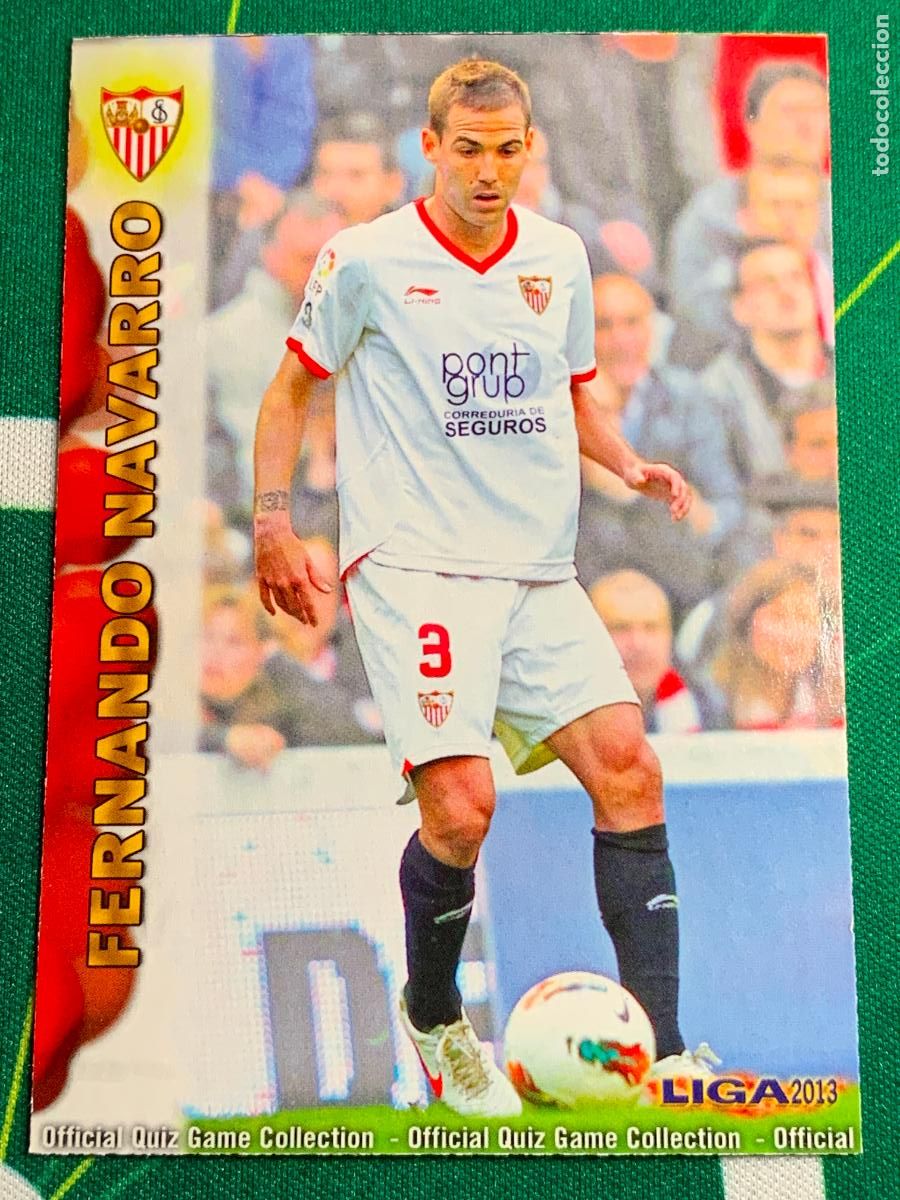 Cartes &agrave; collectionner de Football: 226 Fernando Navarro Sevilla Base card MUNDICROMO LIGA FUTBOL QUIZ GAME 2012 2013 12 13