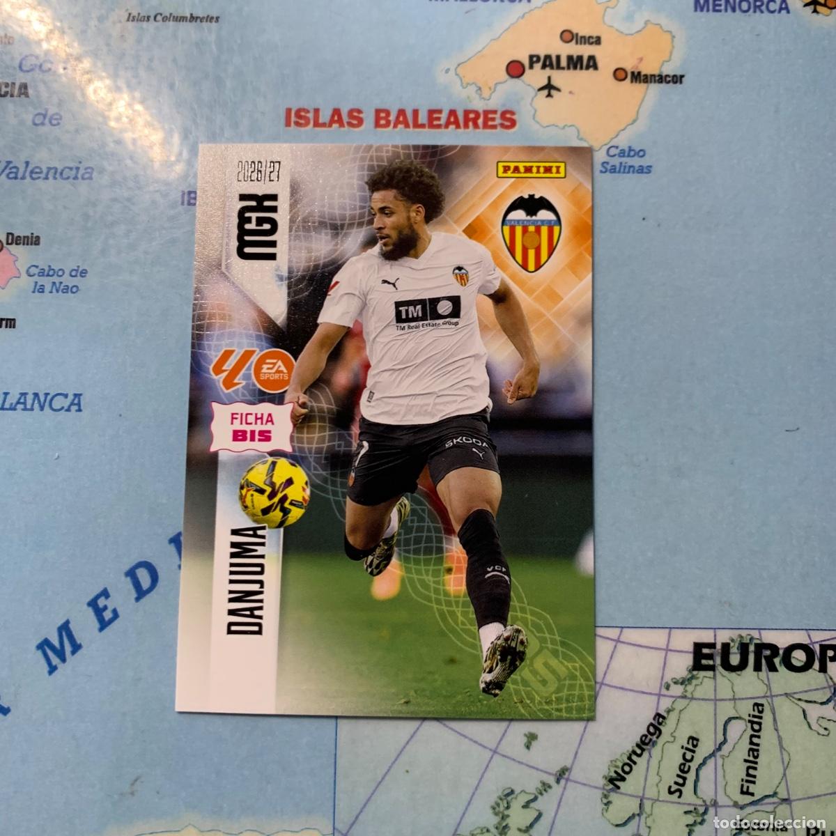 Cromos de f&uacute;tbol: Danjuma n&uacute;mero 357 Bis Del Valencia megacracks 26-27 2026-2027