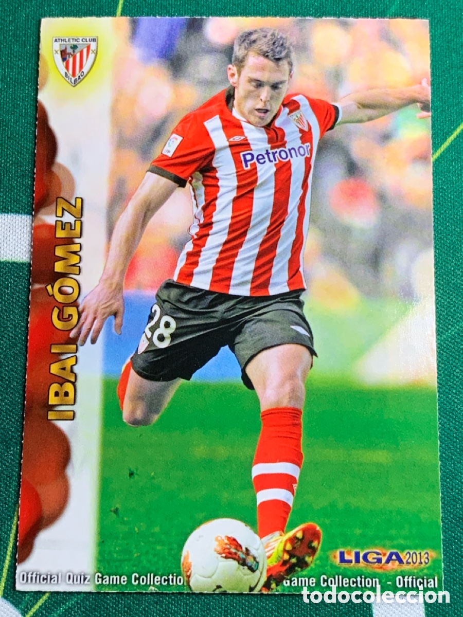 Fu&szlig;ball-Sticker: 260 Ibai G&oacute;mez Athletic Bilbao Base card MUNDICROMO LIGA FUTBOL QUIZ GAME 2012 2013 12 13